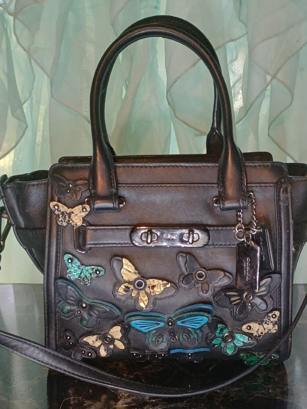 Coach Butterfly Swagger Bag